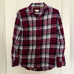 TNA Golden flannel button up size S